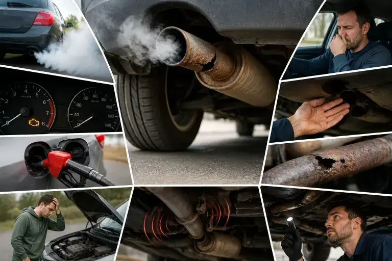 exhaust leak symptoms common signs of a damaged exhaust system (1)